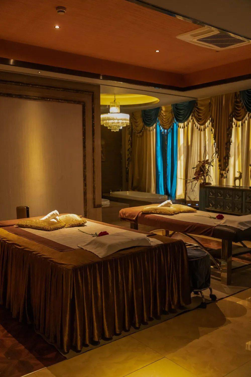 藏在五星级酒店斥巨资打造の臻享私人高端spa空间80min超长享受舒服到