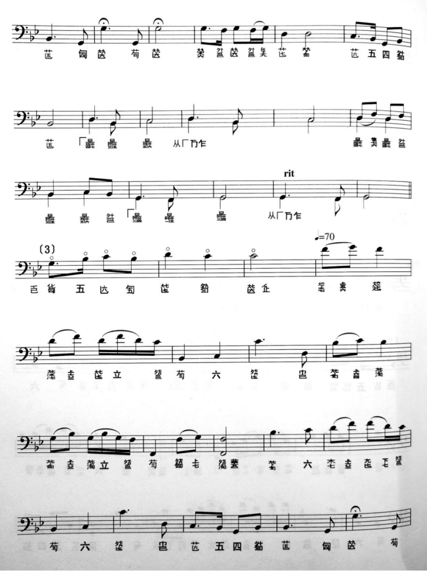 《渭城曲》,是据王维的送别诗《送元二使安西》谱写而成的著名古琴曲