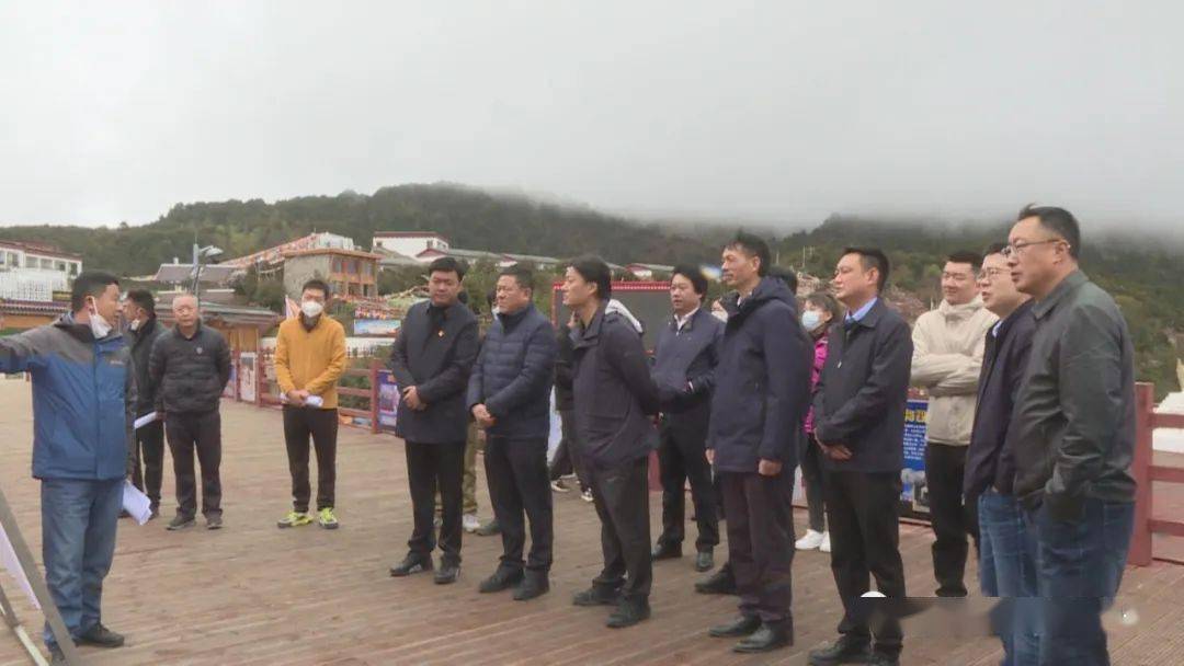 省发改委副主任徐绍文率队到我县调研定点帮扶工作