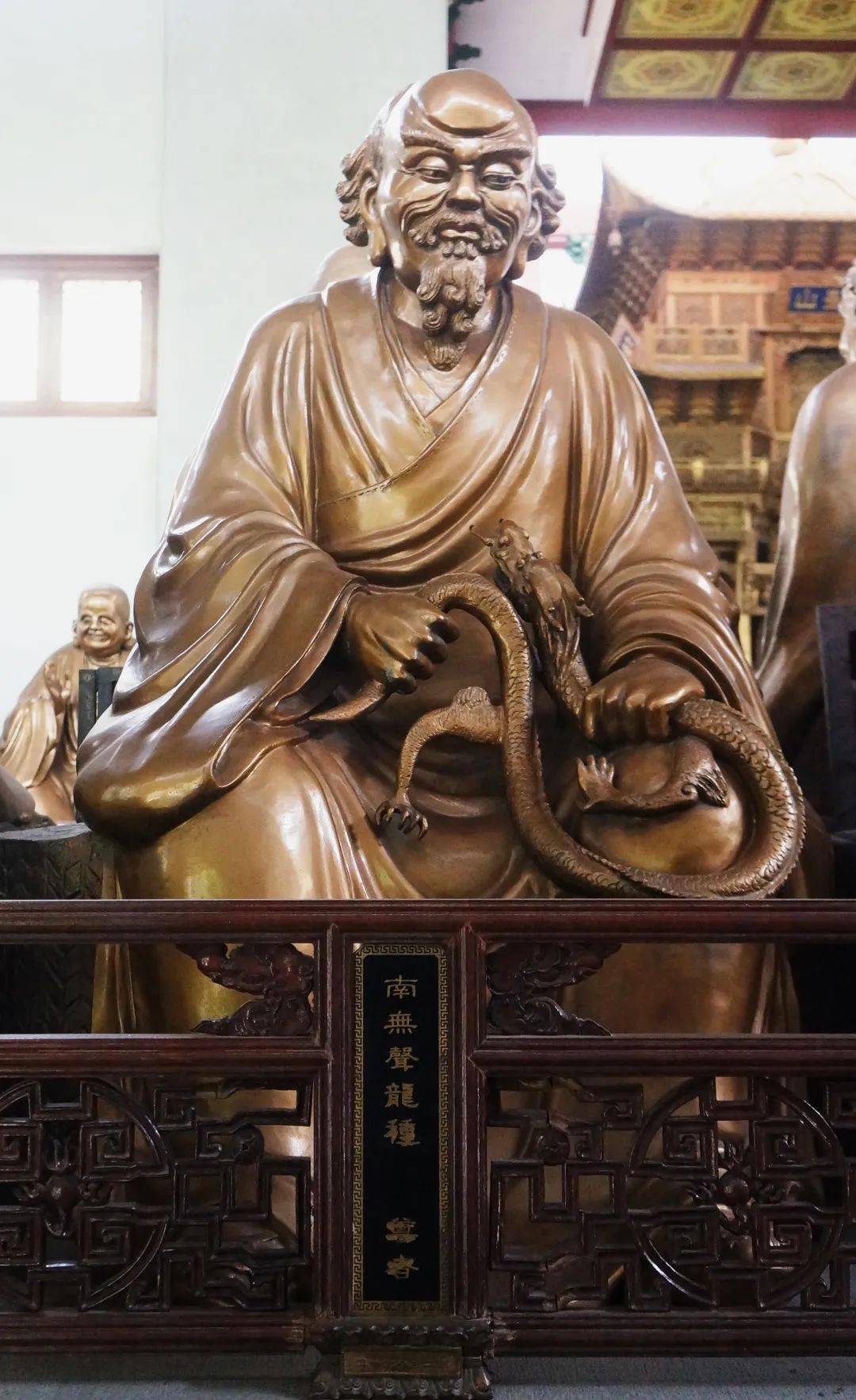 灵隐寺五百罗汉堂——声龙种尊者(281)_雄心壮志_文殊师_如来 灵隐寺五百罗汉堂——声龙种尊者(281)_雄心壮志_文殊师_如来