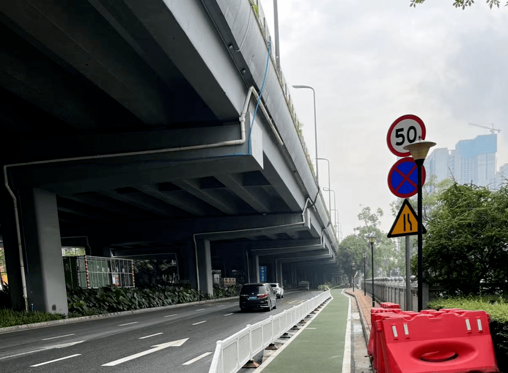 禅城魁奇路整改完成以后出行更舒心更安全