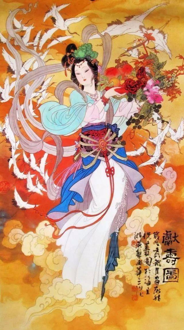 这组画里飘出一种仙气太美啦