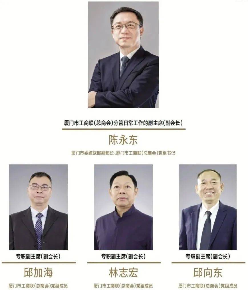 厦门市工商联新一届领导班子亮相_柯希平_政策_陈永东