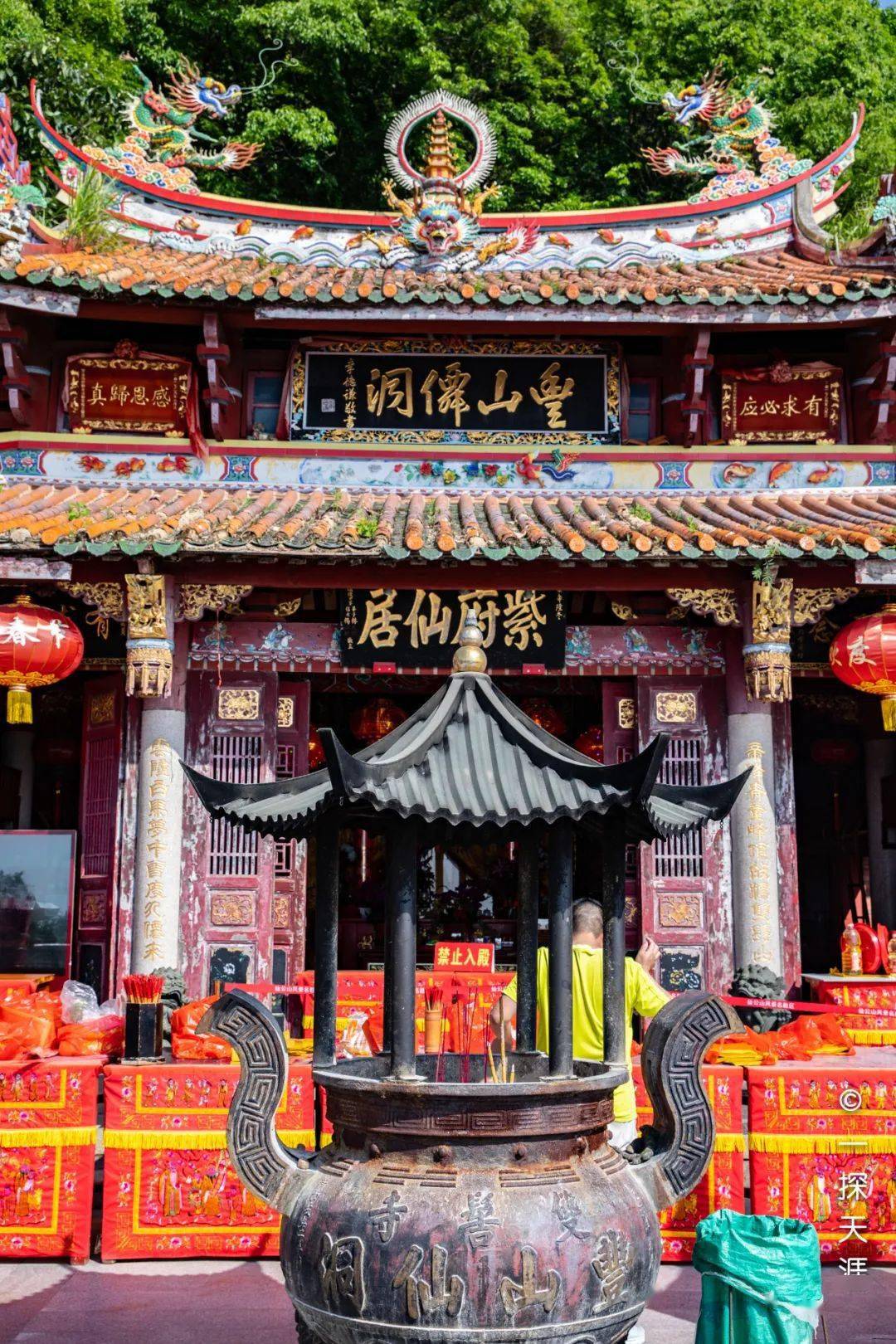 仙公山由来的传说很美妙但此地的人文景观与自然景观也不容错过景区内