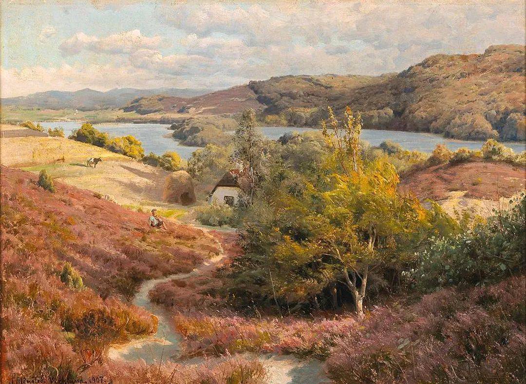 丹麦现实主义画家蒙森德