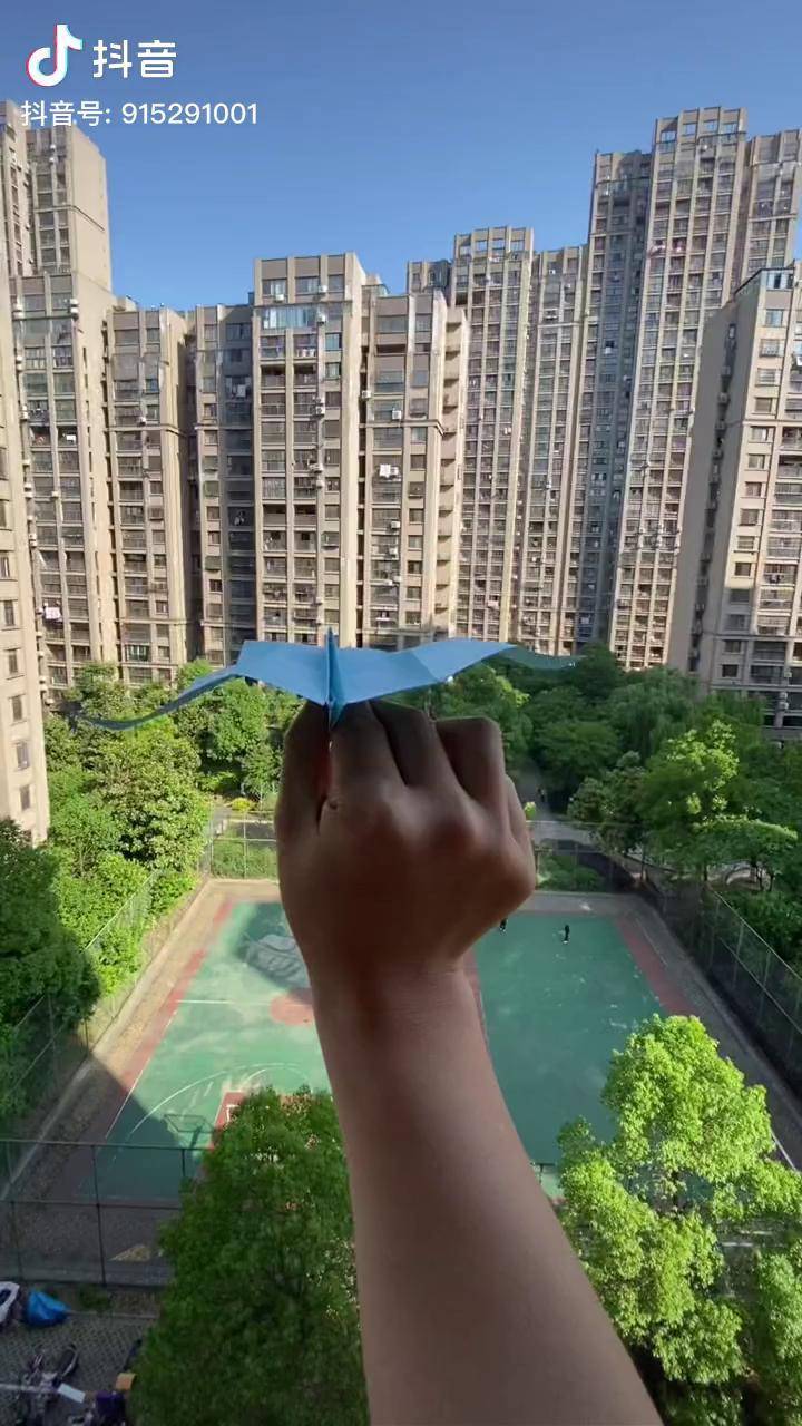 翼龙纸飞机纸飞机折纸教程