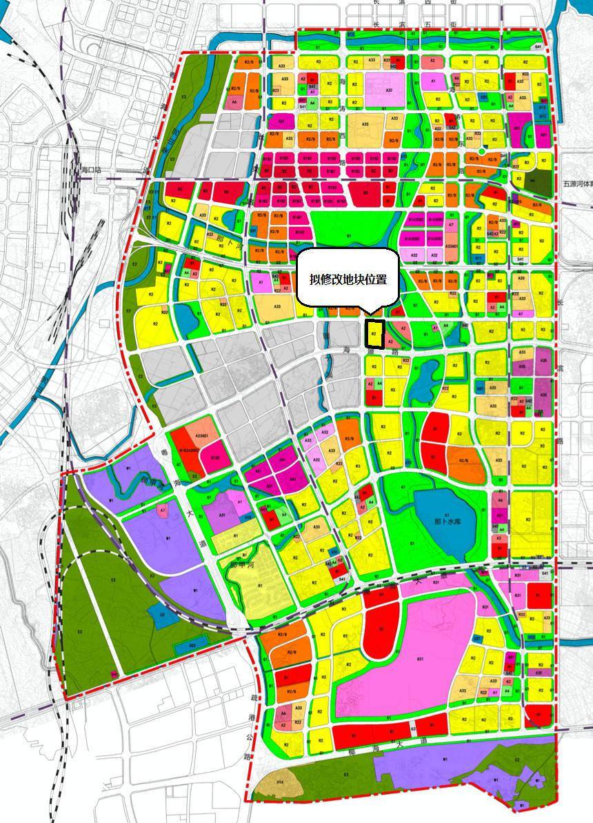 拟新增1373亩宅地!海口西海岸,滨江新城3宗地块调整规划!