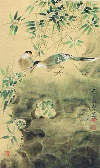 欣赏| 张贤明工笔花鸟画74图,高古典雅,又具现代审美追求!