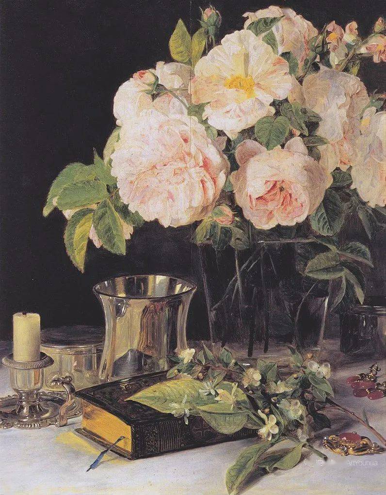 奥地利画家费迪南德·乔治·瓦尔德米勒的油画作品表达光线的高超技巧