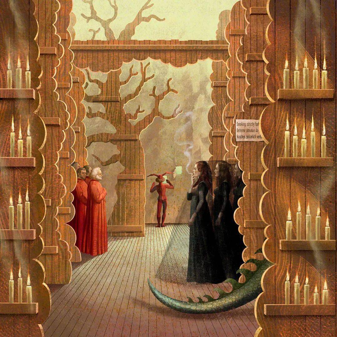 插画师balbussotwins诱人的文艺复兴