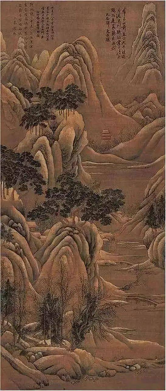 使得整个南宋时期的山水画几乎系出范宽