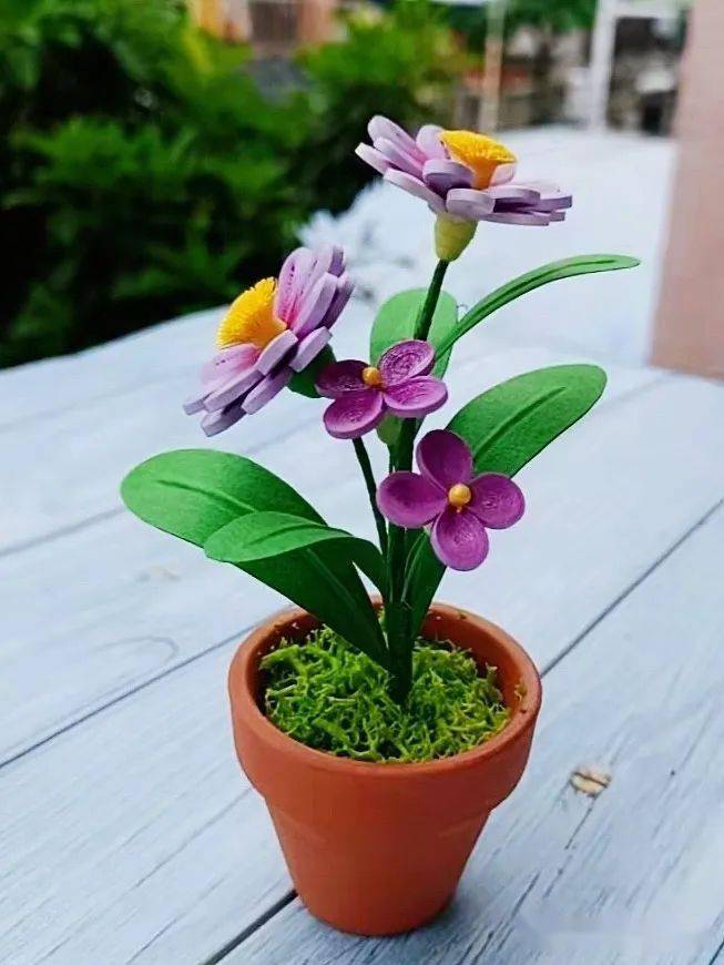 【作品专辑】读者杨嘉茵(风铃草)的衍纸作品集4_手工_昵称_印台