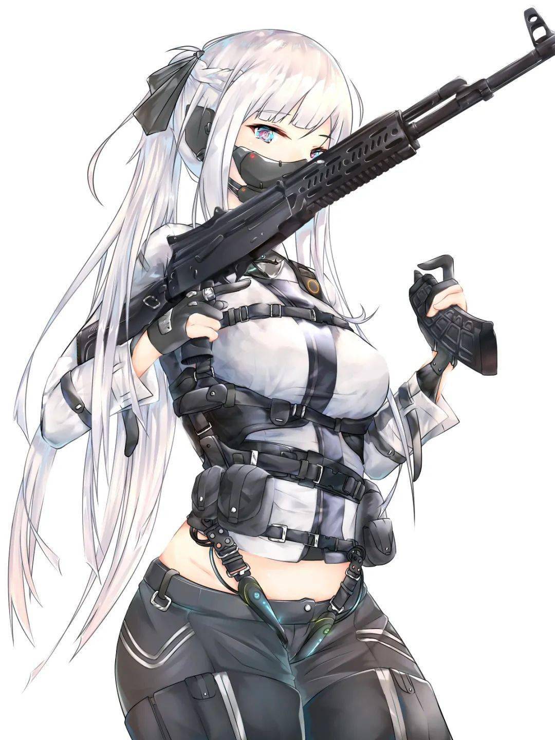 少女前线壁纸赏析沉默不代表服从生活在黑暗里不代表放弃光明