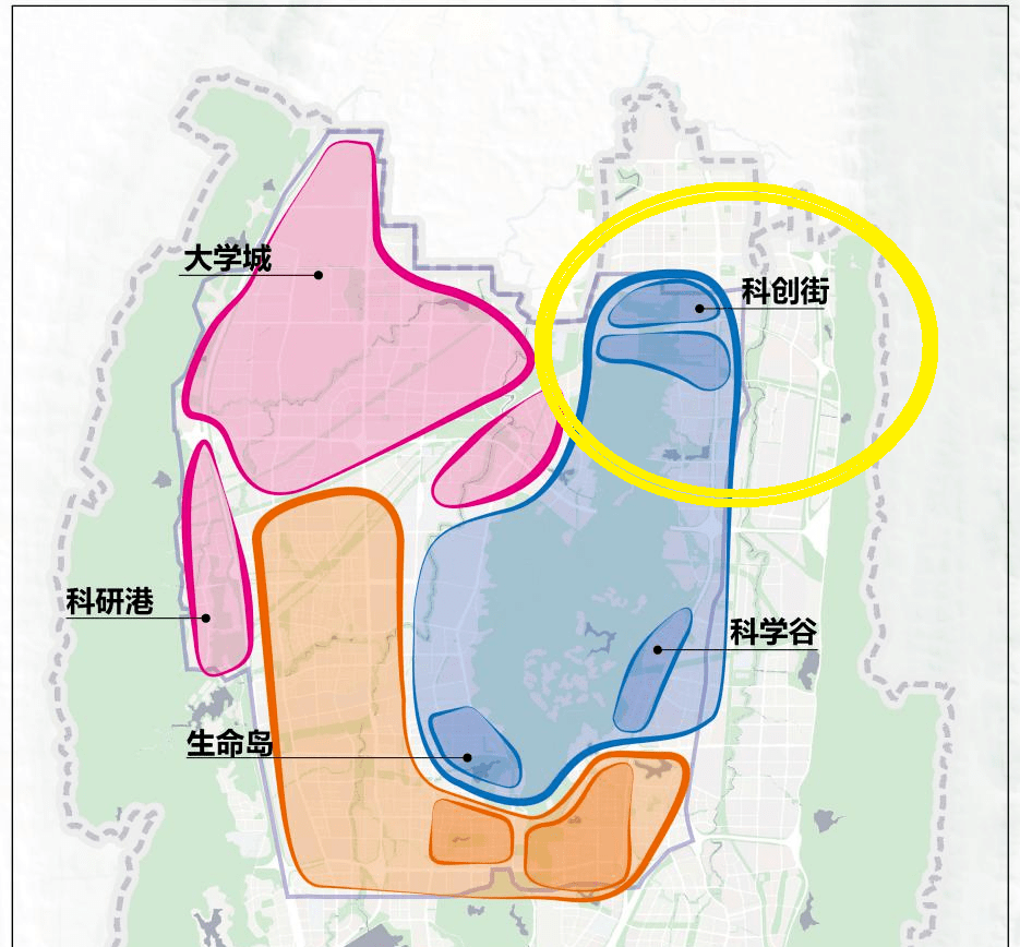 西部重庆科学城规划图图片