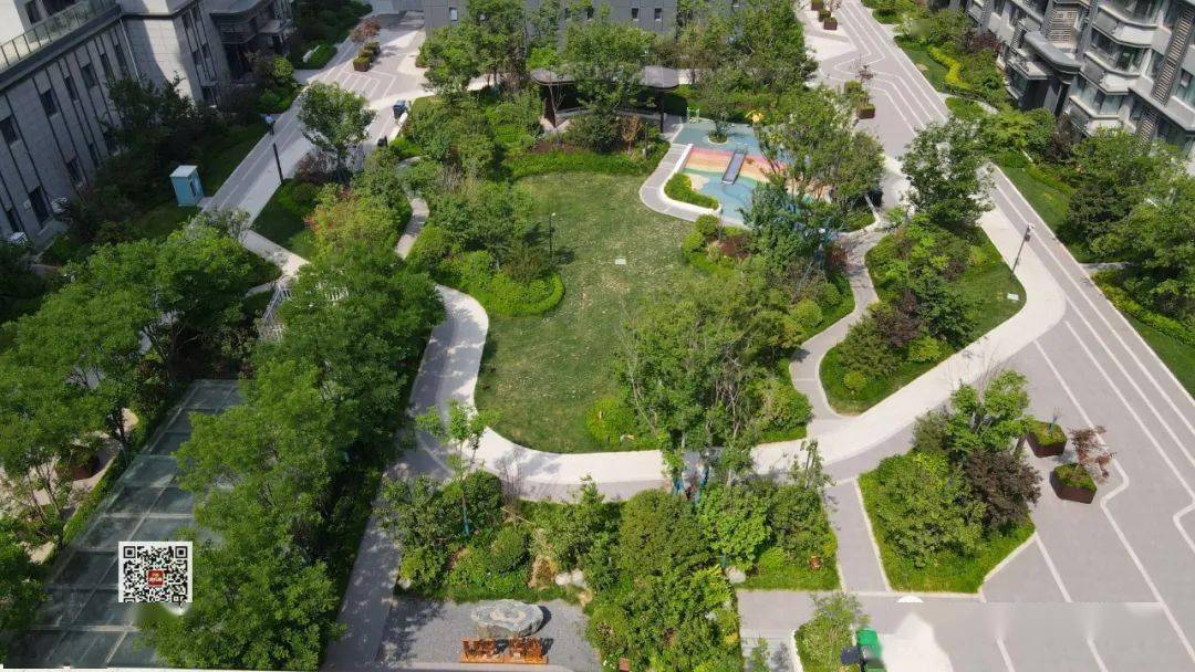 济南cbd八大楼盘景观实景pk!谁是最靓的仔?_小区_俯视图_大门