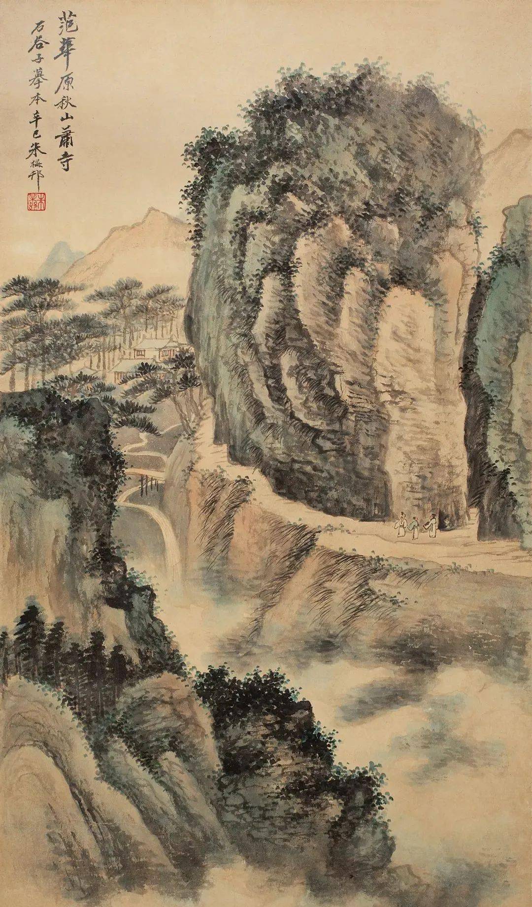 好美的山水画这才是传递山河之情的大巨作