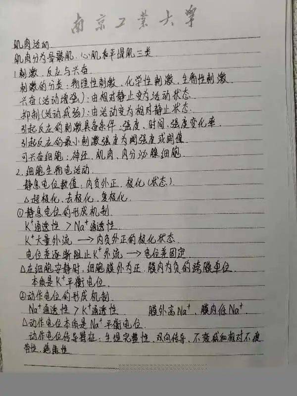 训练班最美笔记大赛的部分优秀作品,其中涵盖了运动生理学,专项教学理