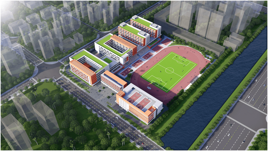 海口江东新区将新增一所完全中学可提供2700个学位