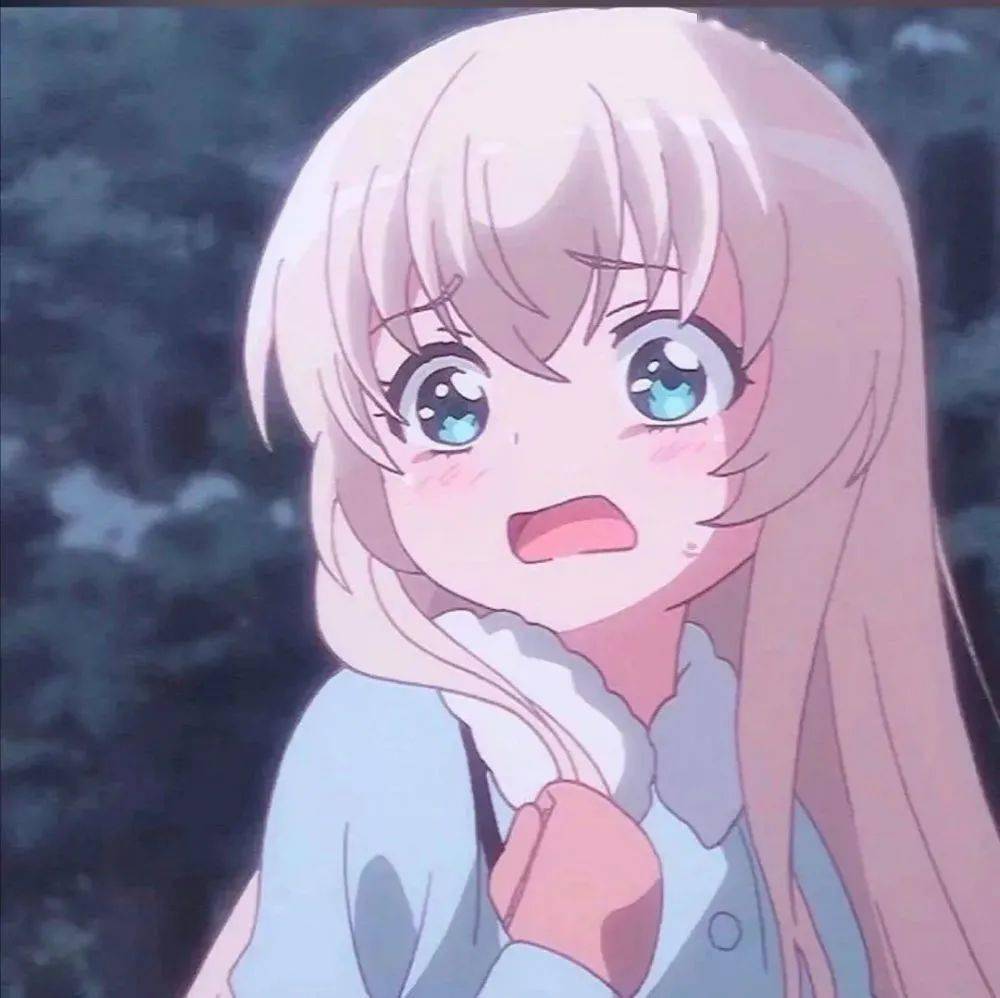 动漫女头请你吃雪糕