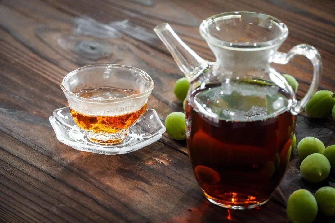 节气茶饮芒种青梅雨