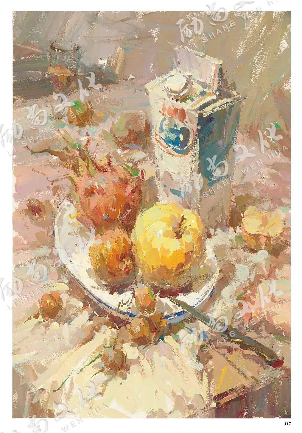 张挺色彩静物2022给你不一样的联考色彩用笔松动颜色雅致不死板不套路