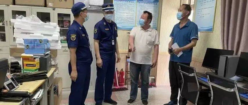 护航高考--鹤壁支队深入开展高考考点及周边场所消防安全检查_火灾_措施_进行了