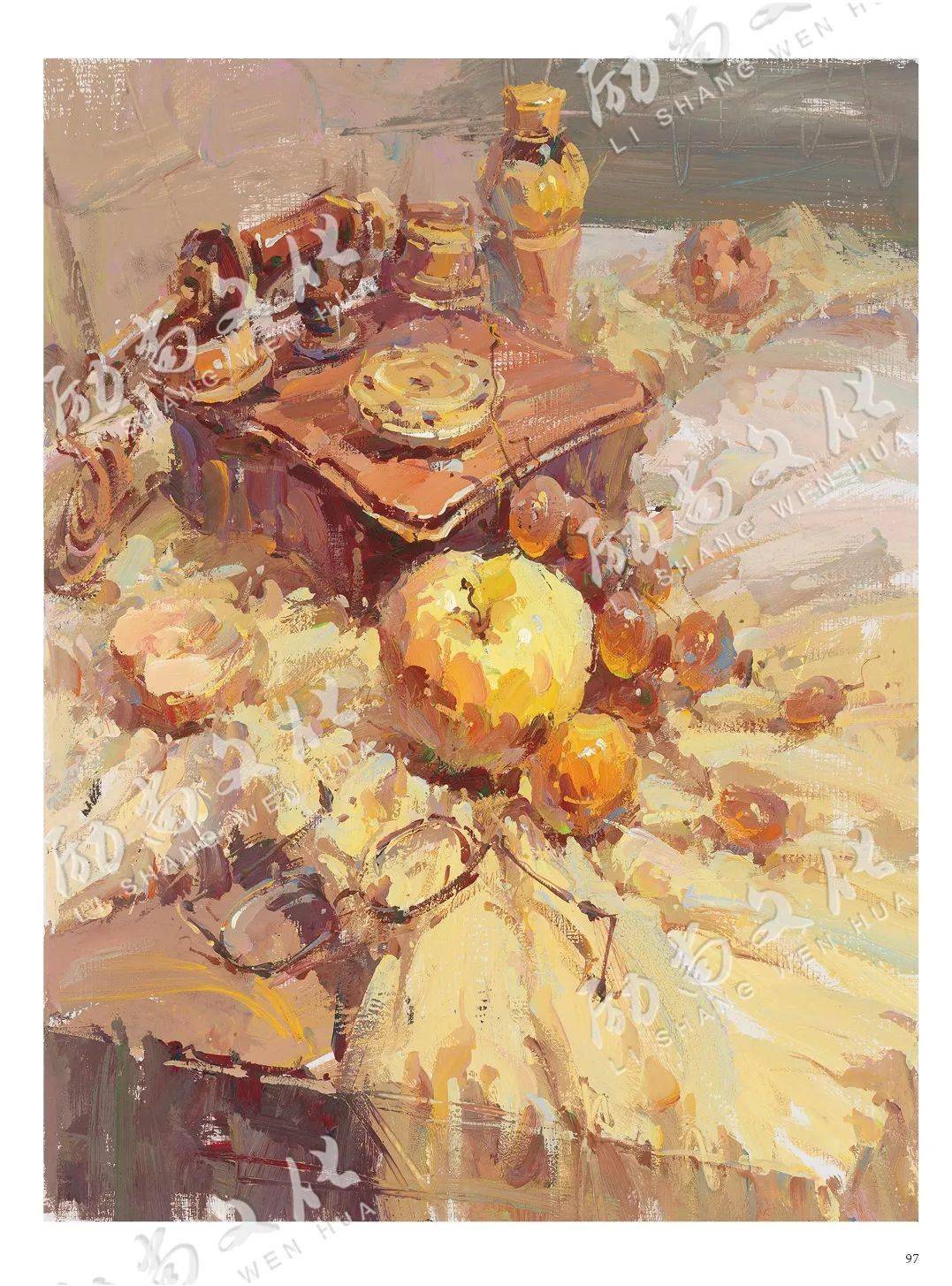 张挺色彩静物2022给你不一样的联考色彩用笔松动颜色雅致不死板不套路