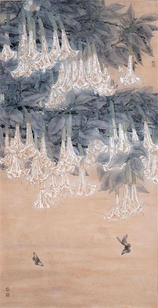 欣赏| 叶丽美工笔花鸟画51图,纤美温和又不失刚劲!