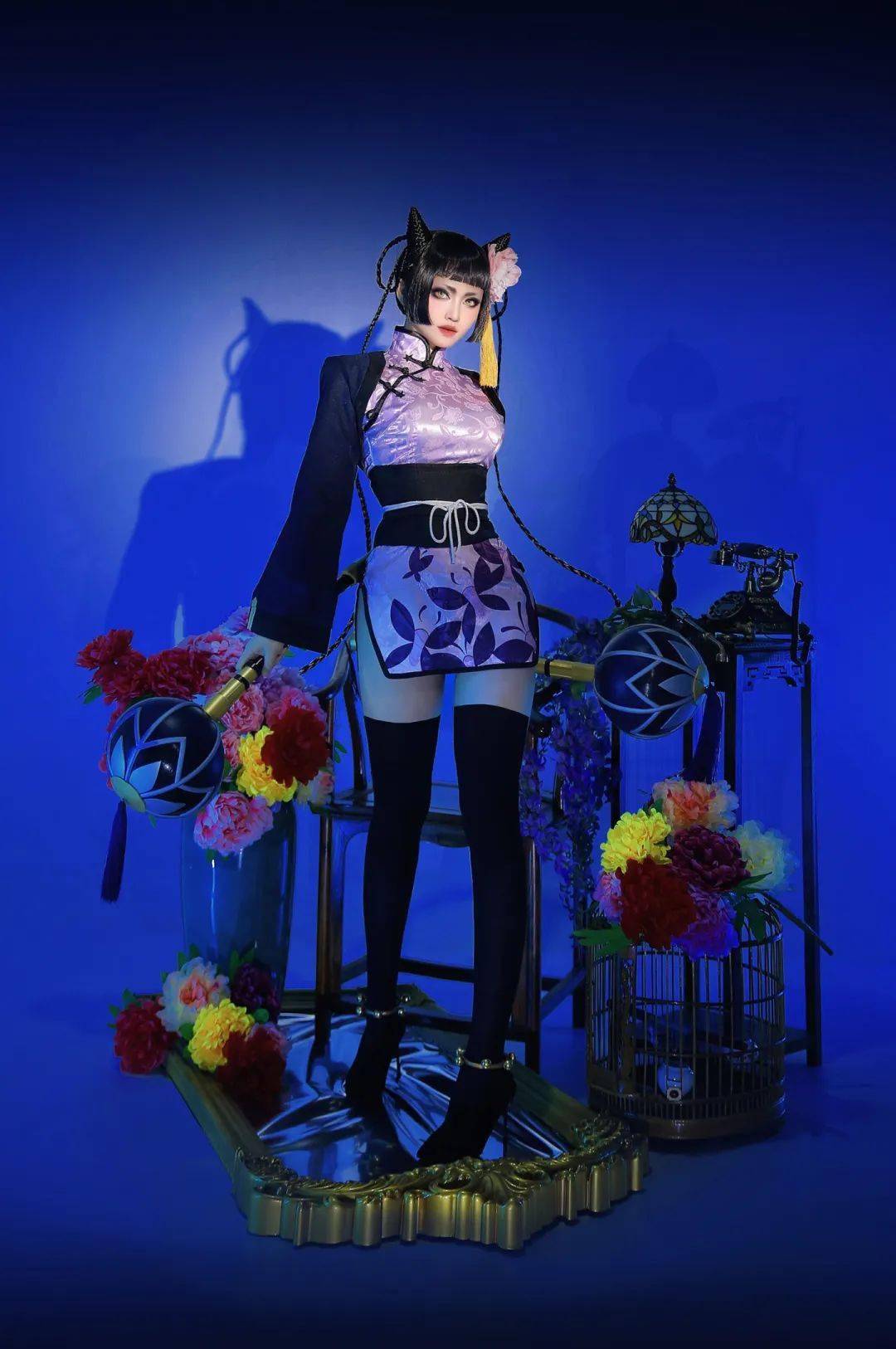 cosplay特輯丨《黑執事》藍貓cos_arisa_漫友_產物