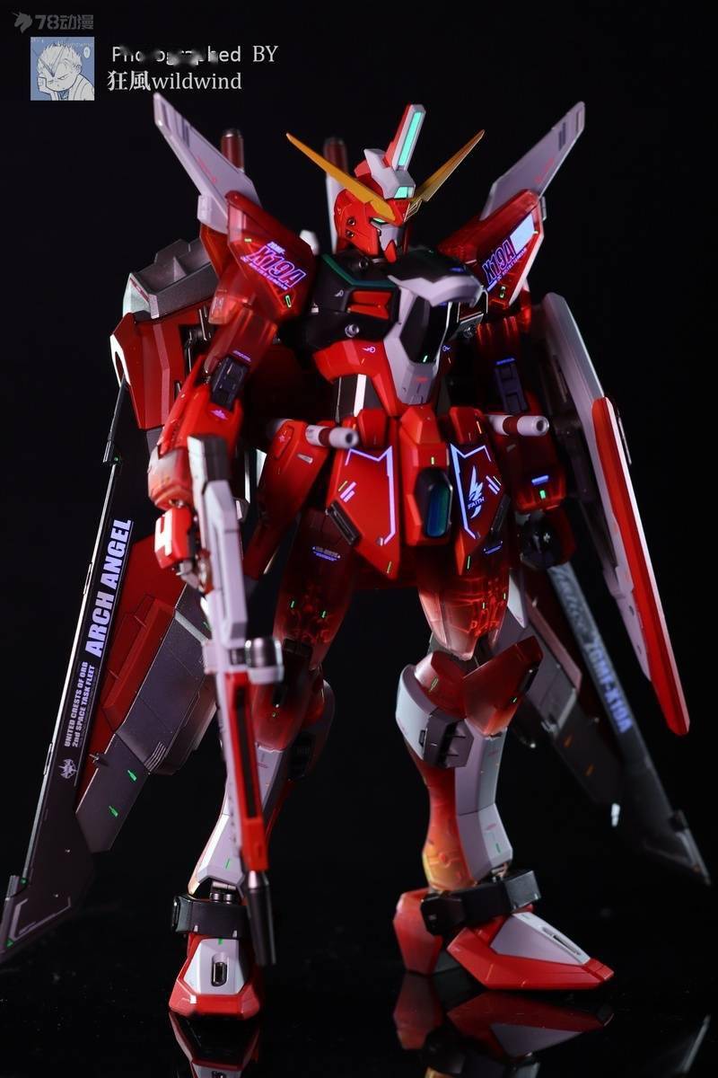 根大木秀mg无限正义ver30th渐变透明版