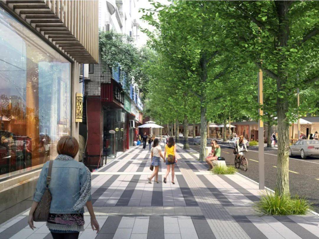 据了解,即将改造的四条街道为城市支路,道路及建筑多数修建于2000年之