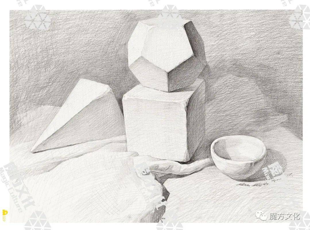 《绝对山东素描静物》顾伟-2022——核心体系,高分魔版.