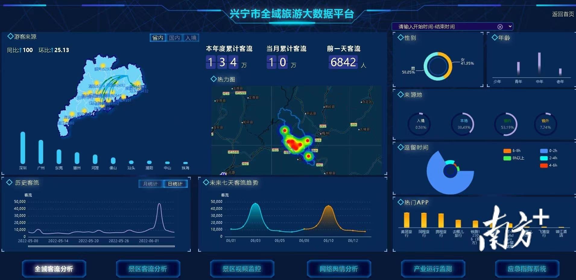 大数据中心,小程序,语音讲解……数字化建设让兴宁旅游更"智慧"_景区