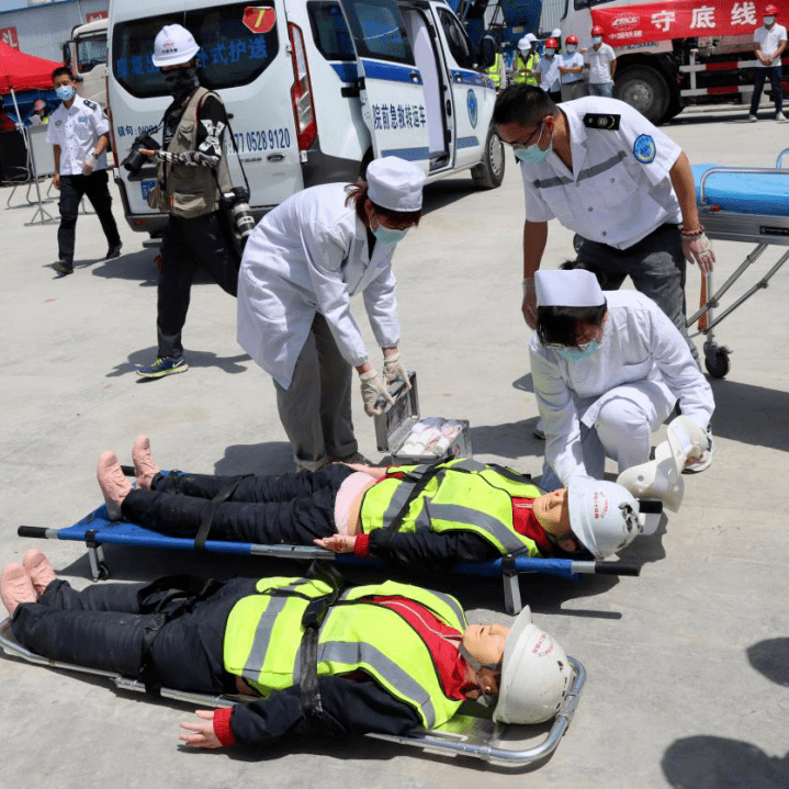 南沿江铁路高处坠落事故应急演练在我市成功举行_处置_作业_进行