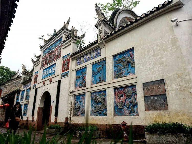 鳳凰民居--陳氏宗祠(朝陽宮)_祠堂_建築_大門