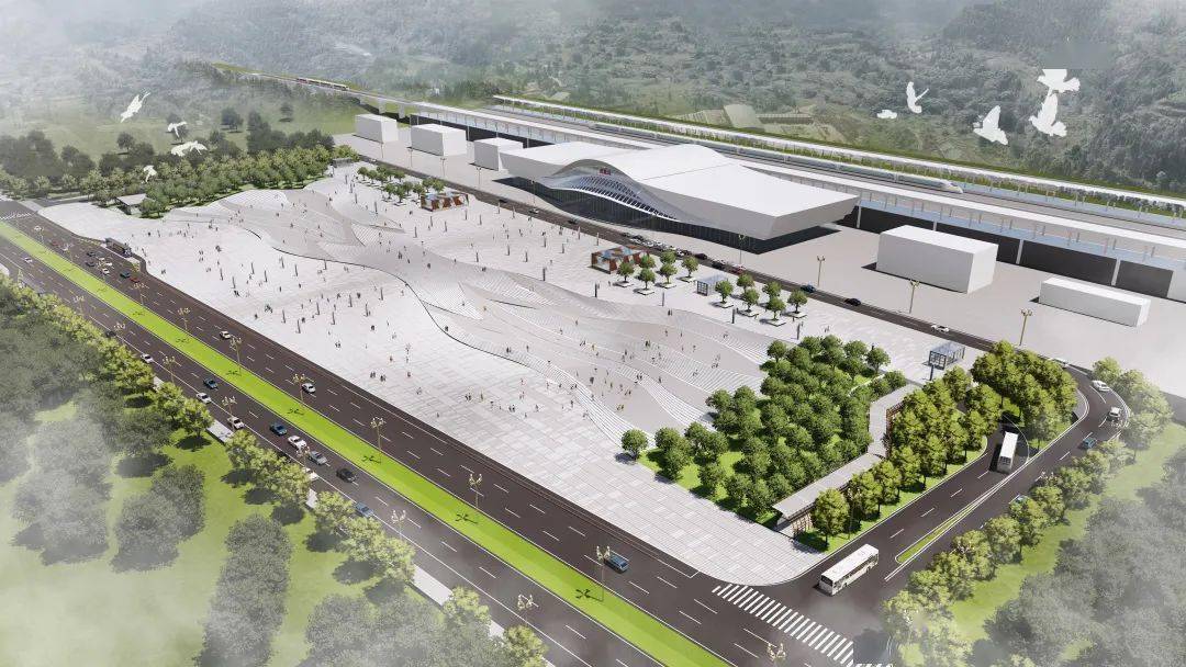 汉巴南铁路仪陇站预计2024年5月建成投入使用_建设_项目_工程