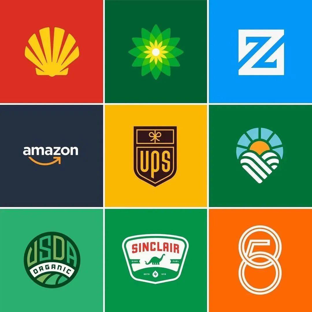 变丑还是变美了?国外大神logo改造:亚马逊、UPS、壳牌都变了样_标志_Allan_Peters