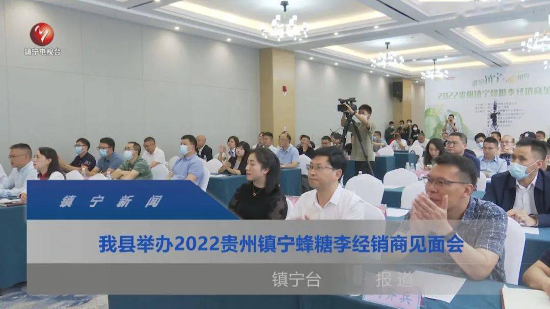 镇宁自治县举办2022贵州镇宁蜂糖李经销商见面会_市人民政府_潘登岭