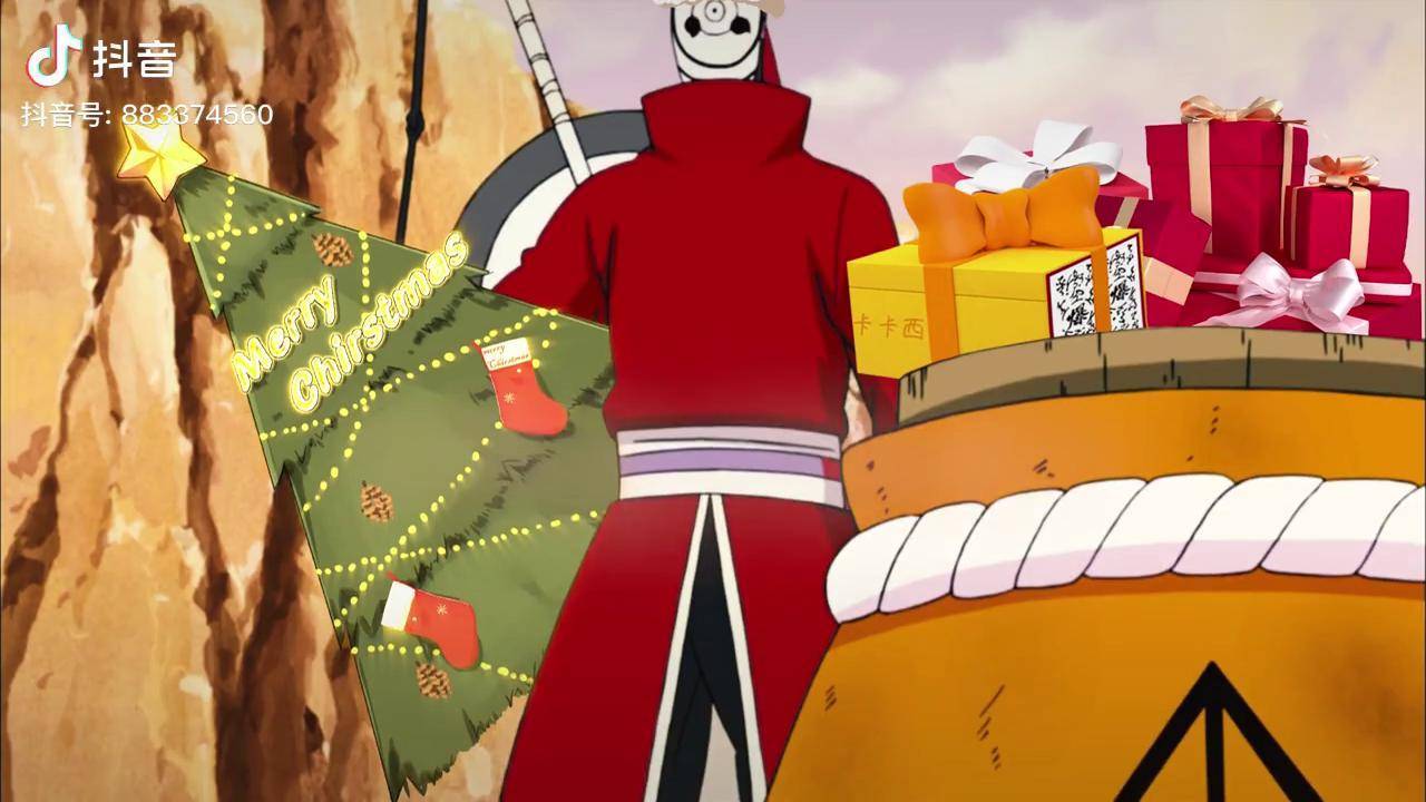 宇智波圣诞老人火影忍者圣诞节的仪式感
