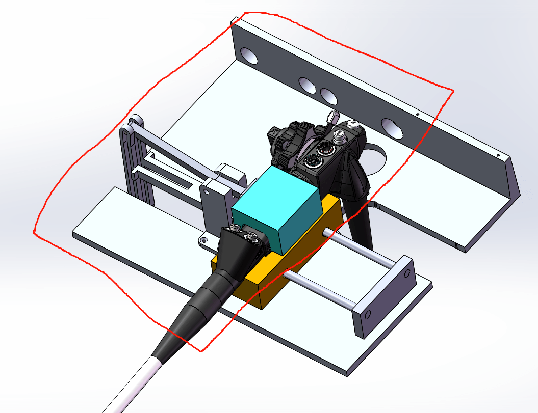 收进时拉开安装时不知道有没有更好的快装快拆结构,可以不用连杆,能