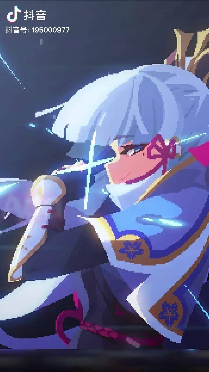 wallpaper原神像素动态壁纸像素风神里老婆