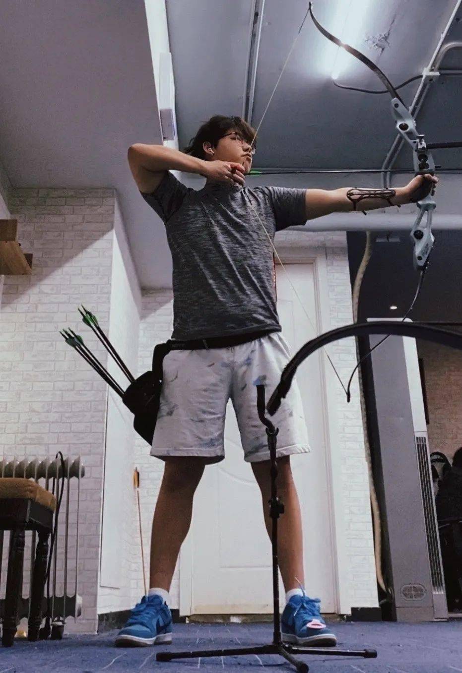 vincent在学期初提出希望可以通过健身保持更佳的学习状态.