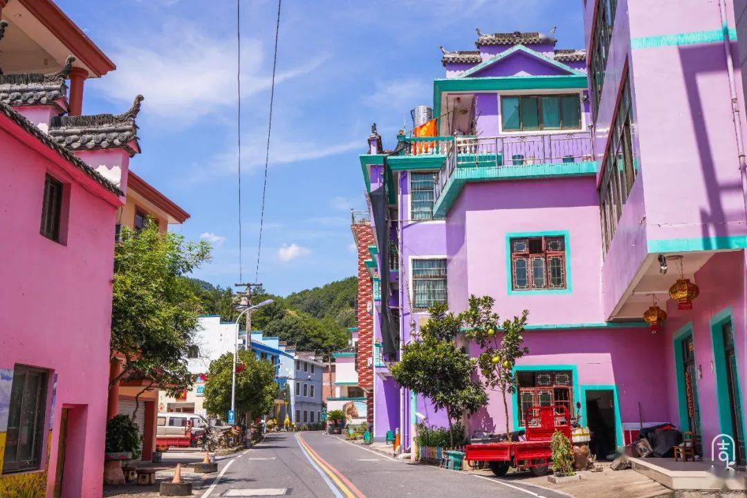 暑假带娃打卡浙里彩虹村个个美得不重样