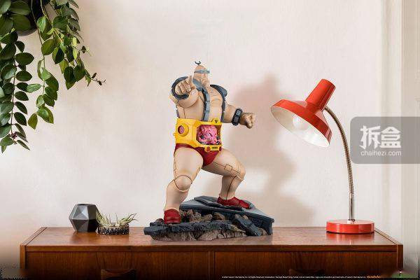 sideshowxpcs22寸忍者神龟大反派–朗格krang14雕像