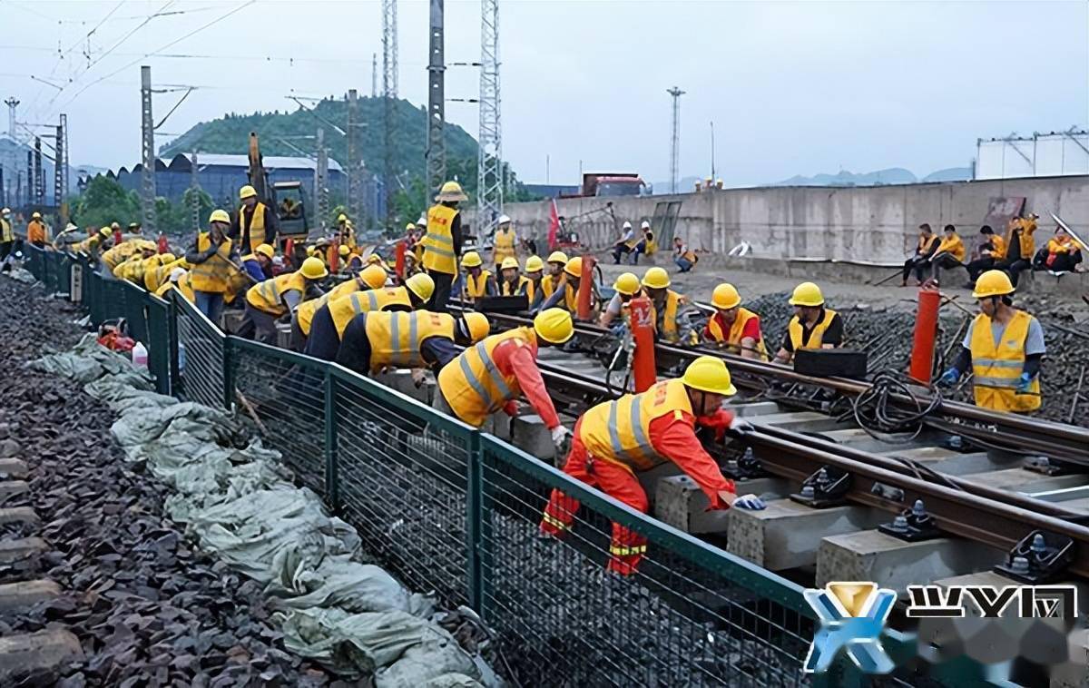 中铁南宁局集团有限公司铁建公司高效推进铁路专用线工程建设_施工