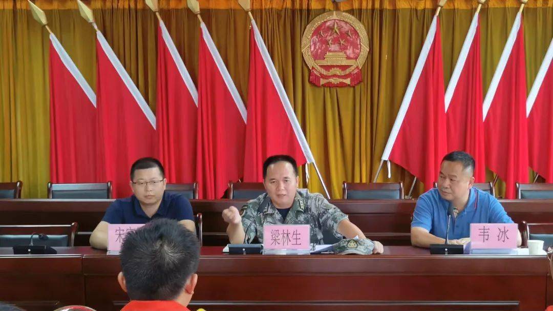 点出风采验出担当安平镇召开2022年度基干民兵点验大会