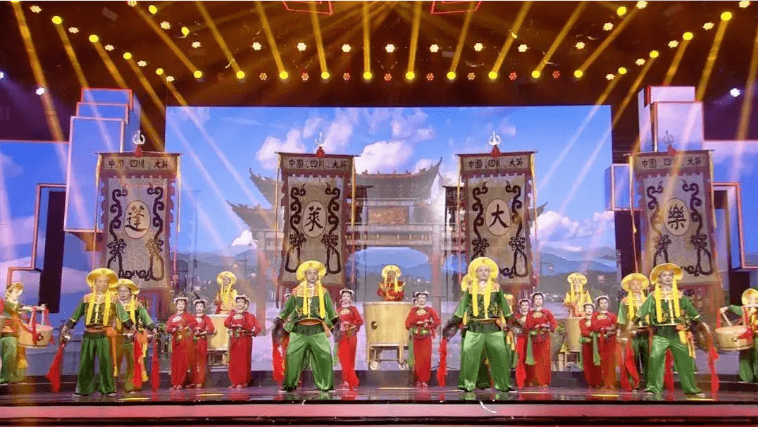 彰显非遗魅力 静享养心遂宁丨威武将军令——蓬莱大乐_四川省_鼓乐