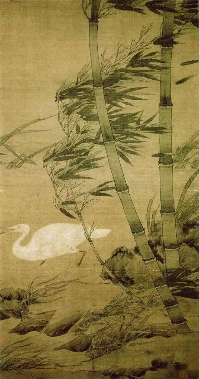 【名品视界】67北宋 崔白 花鸟画作品欣赏_名家_艺术_鉴定