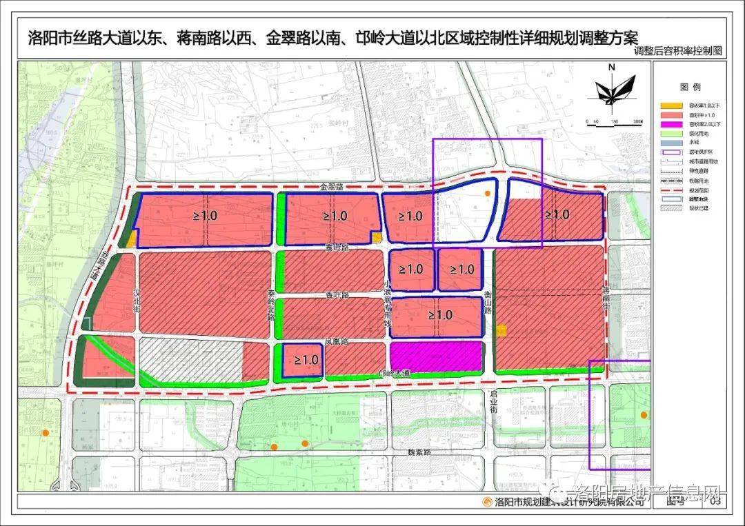 洛阳市规划图 西工区图片