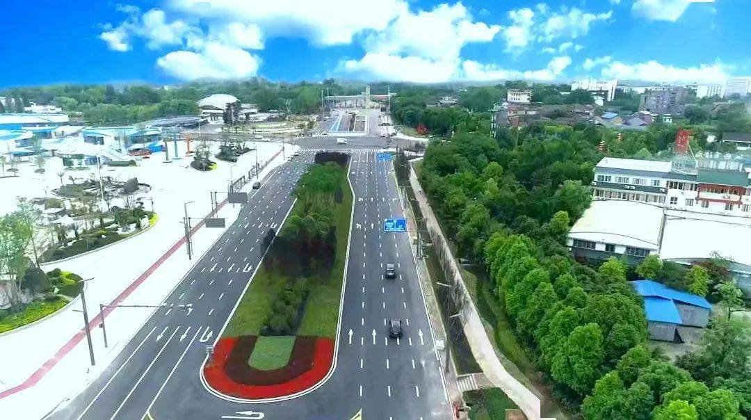 自贡项目北环路市政道路工程顺利通过交工验收